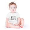 AW Fashions What A Cute Tea Baby Bodysuit Funny Adorable Infant Unisex Romper Clothing Cute Newborn Outfit (12 Months, White) view 2