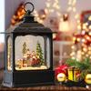 Wondise Christmas Musical Snow Globe Lantern with 6 Hour Timer view 1