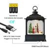 Wondise Christmas Musical Snow Globe Lantern with 6 Hour Timer view 3