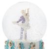 Elanze Designs Prince and Clara Dancing 100MM Sturdy Wind Up Musical Glitter Water Snow Globe Tabletop Figurine Decoration Plays Tune Dance of The Sugar Plum Fairy view 3