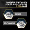 InterDynamics Car Air Conditioner Gauge and Hose by InterDynamics, A/C Pro Air Conditioner Recharge Gauge and Dispenser for Cars, Trucks, 24 In Hose view 3