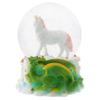 Majestic Unicorn and Dragon 100MM Sturdy Wind Up Musical Glitter Water Snow Globe Tabletop Dresser Nightstand Figurine Decoration Plays Tune You are My Sunshine view 1