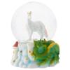 Majestic Unicorn and Dragon 100MM Sturdy Wind Up Musical Glitter Water Snow Globe Tabletop Dresser Nightstand Figurine Decoration Plays Tune You are My Sunshine view 3