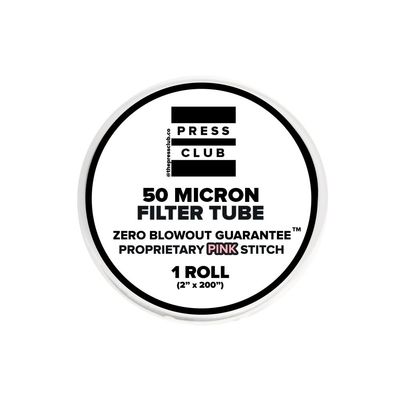 50 Micron | Premium Nylon Tea Filter Tube | 2" x 200" | 1 Roll
