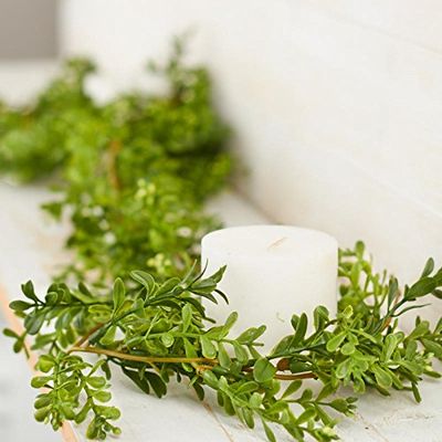 Artificial Boxwood Garland