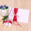 Engerla Bridal Five Wedding Accesorries Sets Red Wedding Guest Wedding Ceremony Supplies Party Favor Sets Wedding Flower Girl Basket Guest Book Pen with Ring Pillow and Garter view 4