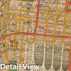 Historic Pictoric 1932 Map of Mexico City and Surroundings - Pictorial Tourist Map Print - 44in x 58in view 2