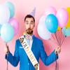 Old Fart Sash  Classic Celebration Sash Birthday and Retirement Brown Foil Sash with Oversized Safety Pin for Both Men and Women. Ideal for Work Parties, Events, and Decoration by JPACO view 2