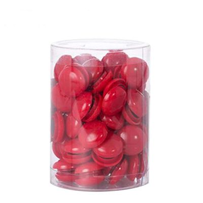 80 Pcs Heavy Duty Office Round Magnets,Home,Office, Kitchen, Refrigerator, Whiteboard Magnet Set Multiple Colors (Red)