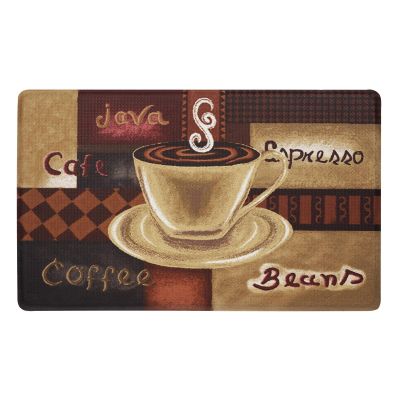 Achim Home Furnishings Anti Fatigue Mat 18x30 - Coffee