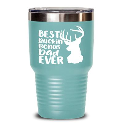 Best Bucking Stepdad Tumbler for Father's Day Mug for Step Dad Coffee Cup for Stepfather