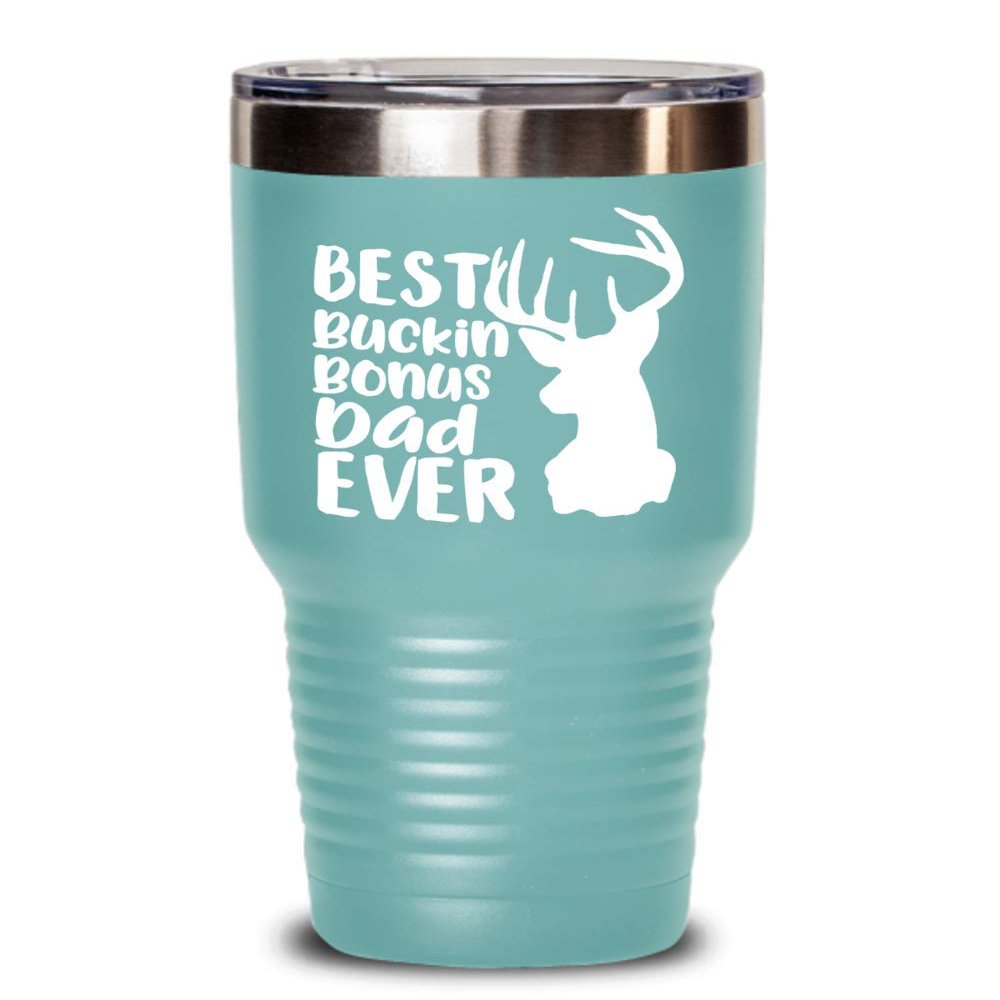 Best Bucking Stepdad Tumbler for Father's Day Mug for Step Dad Coffee Cup for Stepfather