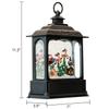Wondise Christmas Musical Snow Globe Lantern with 6 Hour Timer view 2