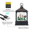 Wondise Christmas Musical Snow Globe Lantern with 6 Hour Timer view 3