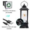 Wondise Lighted Angel Christmas Snow Globes Musical Lantern with Timer view 3