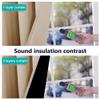 NICETOWN Noise Reducing Room Divider Curtains, Thermal Insulated 100% Blackout Curtain for Office, Slider Panel with Black Lining, Patio Door Drapery (1 PC, 100 inches x 108 inches, Biscotti Beige) view 4