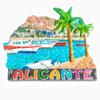 Alicante Spain 3D Fridge Magnet Travel Souvenir Gift,Home & Kitchen Decoration Magnetic Sticker Alacant Refrigerator Magnet Collection view 4