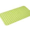 XXIOJUN-shower mat Suction Cup Non-Slip Foldable Soft Foot Pad Plastic Bathtub, 5 Colors, 4 Sizes (Color : Green, Size : 88x58cm) view 1