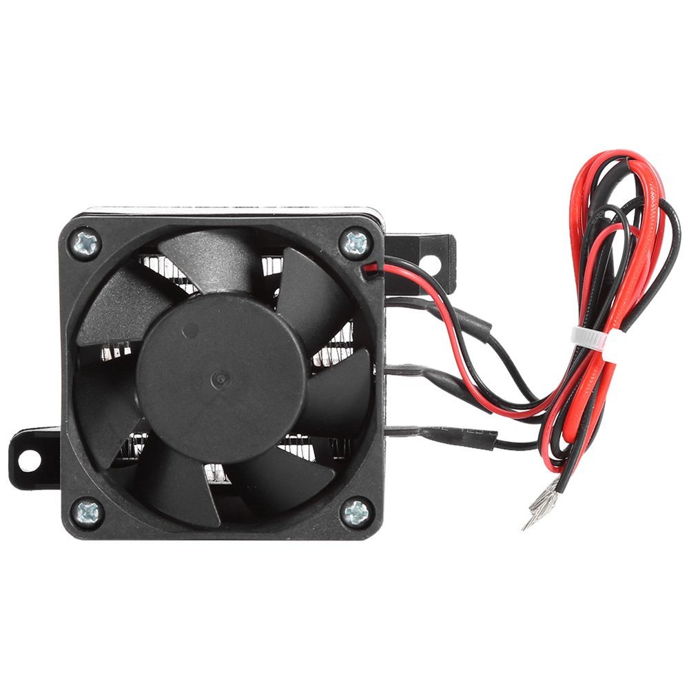 PTC Air Heater, 100W 12V Car Fan Heater Constant Temperature Air Heaters Electric Fan Heater with Mounting Holes, Easy to Instal for Heater Humidifier Air Conditioning(24V 250W)