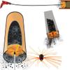Chimney Cleaning Brush Fireplace Flue Sweep Whip Cleaner Tools 20 Feet Rotary System Flexible Rods Kit Drill Powered view 2