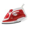 COMMERCIAL CARE Steam Iron, 1200 Watt Portable Iron, Self-Cleaning Steamer for Clothes with Nonstick Soleplate, Red view 1
