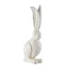 A&B Home A and B Home D77062 Indoor Outdoor Medium Vintage Rabbit Figurine Statue, White view 1