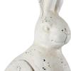 A&B Home A and B Home D77062 Indoor Outdoor Medium Vintage Rabbit Figurine Statue, White view 4