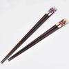 1 Pair Couple Chopsticks Painted Chopsticks Kizen Paulownia Box Plum and Houndstooth 2 Pairs Made in Japan view 2