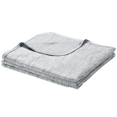 LUXEAR Cooling Blanket Throw, Arc-Chill Q-Max >0.5 for Hot Sleepers, Absorbs Heat to Keep Body Cool for Night Sweats, Lightweight Summer Cool Blankets for Sleeping, Gifts for Women & Men,Grey