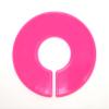 JSP Manufacturing Blank Round Plastic Rack Dividers - Pick a Color/Pick a Quantity (Pink, 25) view 3