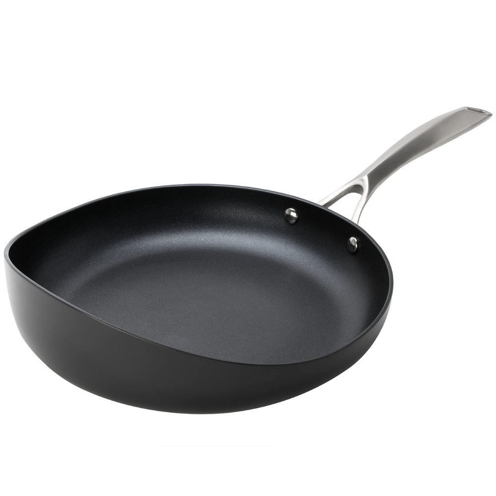 10 Radical Pan: Nonstick Frying & Saute Pan, Skillet, With Stainless Steel Handle, for Gas, Induction, Electric Cooktops, Hard-Anodized, Dishwasher Safe. Oven safe, SGS & NSF Certified.