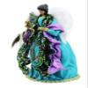 Windy Hill Collection 14" Inch Standing Stunning African American Ethnic Sequin Angel Christmas Tree Topper or Table Top 148550A view 3