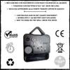 Instant Karma Clocks | Wall Clock | Barber Shop | Hair Salon | Hairdresser Stylist (Black and Gold B3) view 4