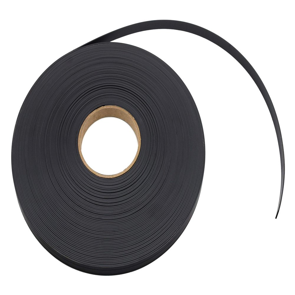 hBARSCI Flexible Magnetic Strip, 100 ft Roll - 0.5" x 0.06" - Great for Crafts, Projects, Refrigerators & Organization