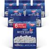 Enoz para Moth Balls for Closets and More - Kills Clothes Moths and Carpet Beetles - Moth Balls for Indoor Use - No Clinging Odor - 4 Oz, 6 Pack view 1