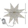 Kurt S. Adler UL3149 Treetop, White, Gold, 16.14l x 15.75w x 15.75h view 3