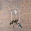 Rayher Metal Shapes House, White, Assorted, Box of 3, 1 x 19 cm, 23 cm, 27.5 cm, Metal Rings, Wire Shapes for Crafts, for Wrapping Technique, Floristry, Macrame Ring, 25223102 view 3