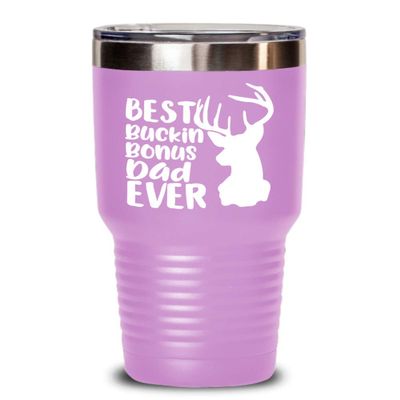 Best Bucking Stepdad Tumbler for Father's Day Mug for Step Dad Coffee Cup for Stepfather