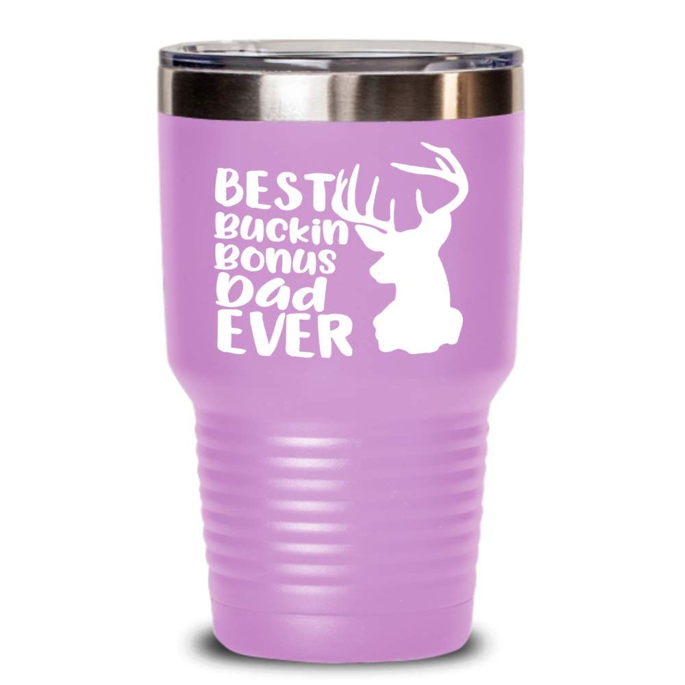 Best Bucking Stepdad Tumbler for Father's Day Mug for Step Dad Coffee Cup for Stepfather