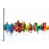 CANVAS ON DEMAND Galway Ireland Skyline Canvas Wall Art Print by Michael Tompsett, Home Decor, Landscape, Artwork,48" x32in view 1