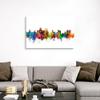CANVAS ON DEMAND Galway Ireland Skyline Canvas Wall Art Print by Michael Tompsett, Home Decor, Landscape, Artwork,48" x32in view 3