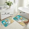 WODEJIA Bathroom Anti-Slip Floor mat Beach Starfish Carpt 24x16 Inches view 2
