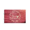 Just Customized Personalized Handmade Mr Mrs Wedding Guest Book for Bride and Groom Wood Alternative Custom Engraved Newlywed Marriage Album (Design 01, Rosewood) view 1
