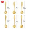 Stainless Steel Creative Flower Coffee Spoon Soup Spoons Sugar Spoons, Ice-Cream Tea Stirring Spoons 4.8 Inches Retro Dessert Demitasse Espresso Spoons Cutlery Kitchen Tableware-Set of 12 view 2