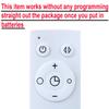 YING RAY (B2-AM06/07/08) Replacement Remote Control for Cool AM06 10 inch Desk Fan 12 inch Desk Fan view 3