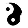 Yang Yin Wall Sticker Vinyl Decal - Yoga Window Art Ying Mandala Symbol Gift - Prismatic Retro Vynil Spiritual Zen Mural Balance Stickers view 1