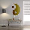Yang Yin Wall Sticker Vinyl Decal - Yoga Window Art Ying Mandala Symbol Gift - Prismatic Retro Vynil Spiritual Zen Mural Balance Stickers view 2
