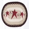 Earth Rugs 48-019PSB placemat, Red view 1