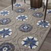 Nourison Home Aloha Grey Blue 5'3" x 7'5" Area Rug - Easy Clean, Non Shedding, Bed Room, Living Room, Dining Room, Kitchen (5' x 8') view 4