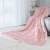 ALANSMA Reversible Weighted Blanket for All Season, Luxury Velvet, Warm and Cool, Adult Pink 7Lb Weighted Blanket, Enjoy Sleeping Anywhere(Pink,40"x60" 7lbs) view 1